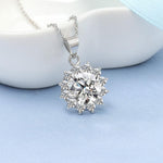 Load image into Gallery viewer, 1ct Star Moissanite Necklace Pendant
