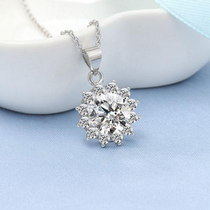 1ct Star Moissanite Necklace Pendant