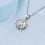 Load image into Gallery viewer, 1ct Star Moissanite Necklace Pendant
