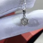 Load image into Gallery viewer, 6 Prong Moissanite Pendant Necklace 1-5ct
