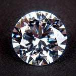 Load image into Gallery viewer, Round Cut Loose Moissanite Stone | White D Color VVS1 | Loose Moissanite with Certificate
