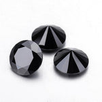 Load image into Gallery viewer, Black Loose Moissanite Stone Round Cut
