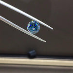 Load image into Gallery viewer, Loose Deep Sea Blue Moissanite Round Cut
